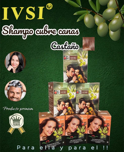 Shampoo Cubre Canas Sachetx10